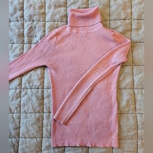Ribbed Turtleneck Sweater